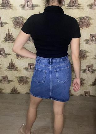Джинсова юбка, спідниця new look denim4 фото
