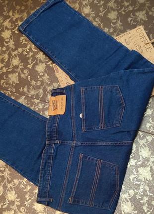 W34/l29 брендові джинси чоловічі 34 29 нові джинс джинсы распрог темно сині4 фото