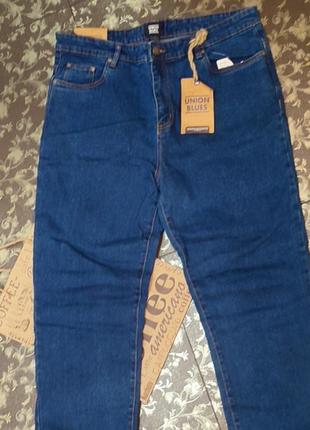 W34/l29 брендові джинси чоловічі 34 29 нові джинс джинсы распрог темно сині3 фото