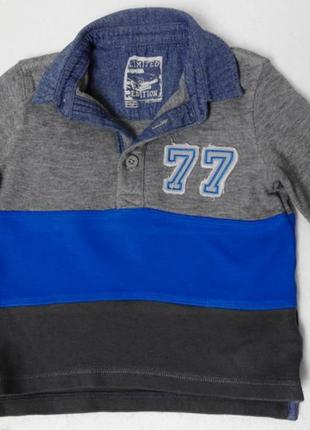 F&f. тонке поло, футболка з довгим рукавом для хлопчика