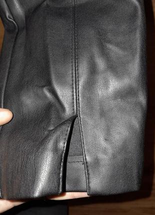 Зам кожаные брюки от zara4 фото