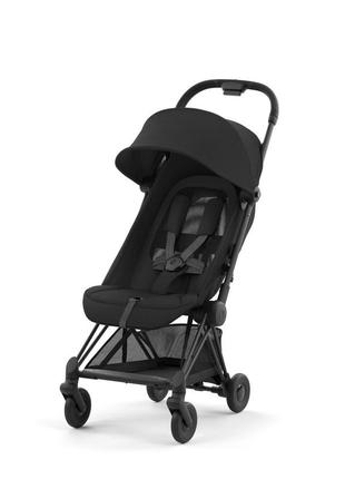 Прогулянкова коляска cybex coya - matt black (рама), sepia black