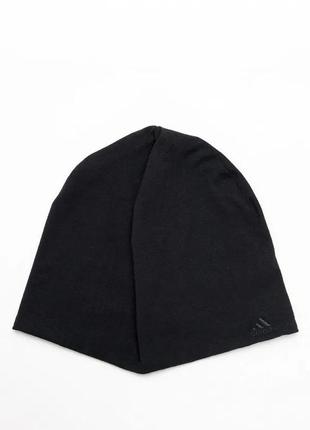 Стильна двостороння шапка adidas p beanie rev4 фото