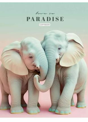 Зошит загальний "love in paradise" 036-3256l-1 в лінію, 36 аркушів