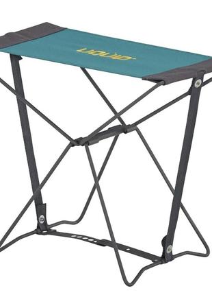 Стілець розкладний туристичний uquip fancy blue/grey до 100 кг