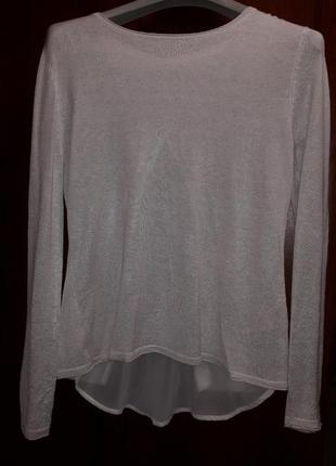 Легкая блуза белого цвета