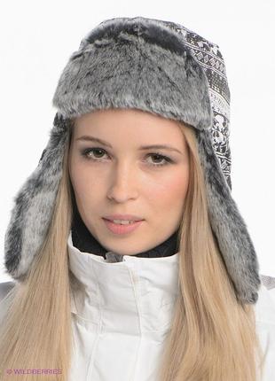 Стильна шапка ушанка adidas w woven uschanka