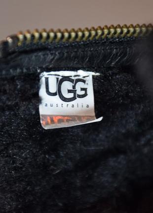 Угги ugg australia leather сапоги ботинки зимние женские овчина цигейка оригинал 37р/23см7 фото