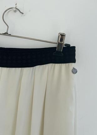 Довгі широкі шифонові брюки палаццо pepe jeans6 фото