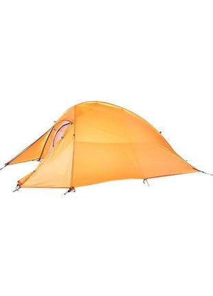 Палатка  naturehike cloud up ii (2-х местная) 210t polyester new version + footprint nh17t001-t orange