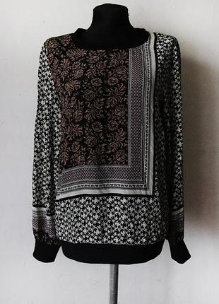 Шелковый лонгслив essentiel antwerp 100% шелк