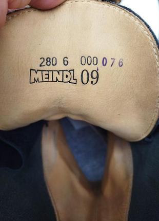 28 см - черевики треккинговые ботинки meindl берцы кожаные4 фото