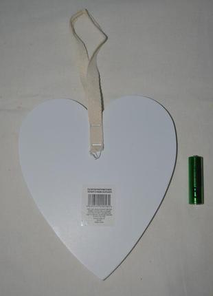 Фирменная табличка деревянный декор сердечко сердце - следуй своему сердцу