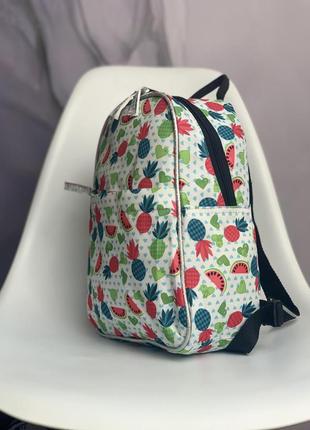 Рюкзак мини разноцветные фрукты, рюкзак школьный1 фото