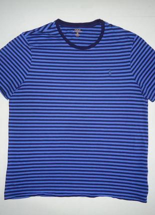 Футболка  polo ralph lauren в полоску оригинал (xl)