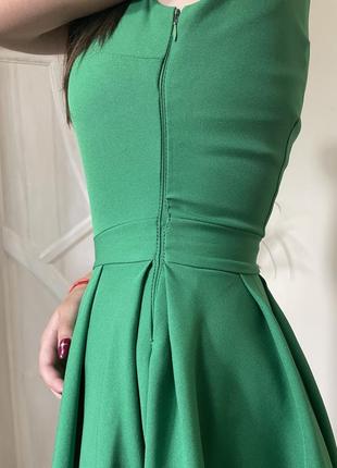 Сукня зелена, плаття міді6 фото