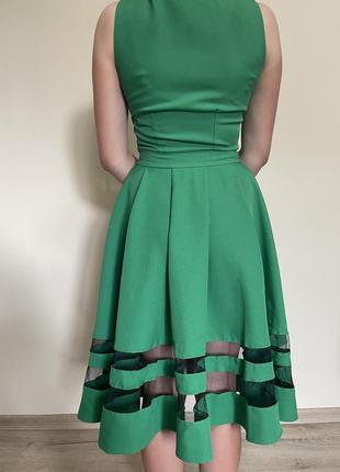 Сукня зелена, плаття міді2 фото