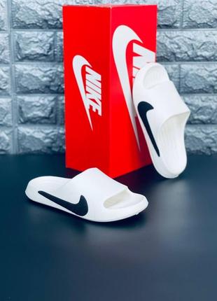 Шлепанцы nike женские  мужские подростковые летние шлепанцы найк. новинка
