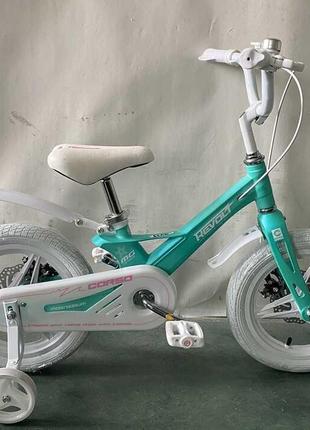 Велосипед 14" дюймов 2-х колёсный "corso revolt" mg-14062 (1) магниевая рама, литые диски, дисковые тормоза,