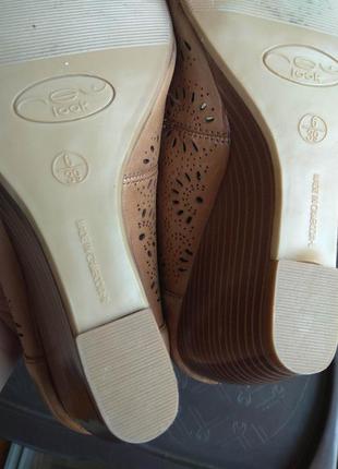 Шикарные туфли из перфорированной кожи new look6 фото