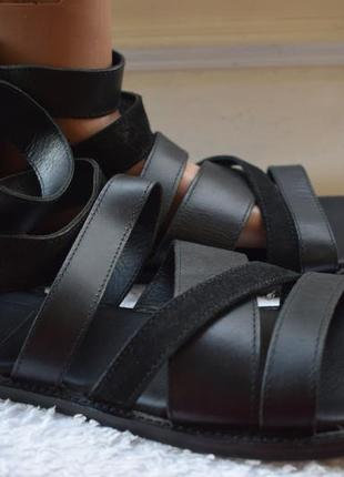 Кожаные босоножки сандали сандалии гладиаторы asos р. 10 р. 44 28,2 см2 фото