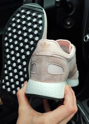 Женские кроссовки adidas iniki розовые6 фото