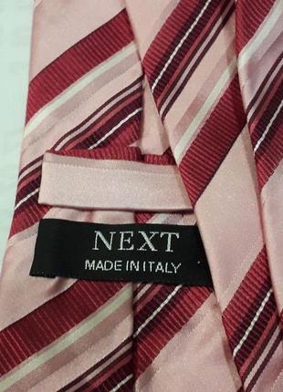 100% шелк cтильный галстук от next made in italy 4