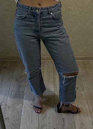 Джинсы от бренда zara6 фото