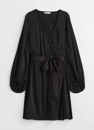 Сукня, сукня на щапах, сукня сорочка, платье атласное, платье на запах платье халат