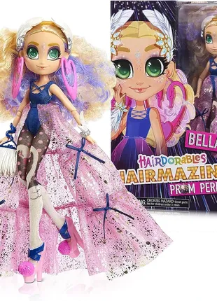 Кукла хэрдораблс белла hairdorables hairmazing bella prom perfect