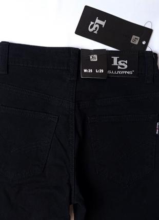 Школьные штаны для подростка мальчика черного цвета коттоновые8 фото
