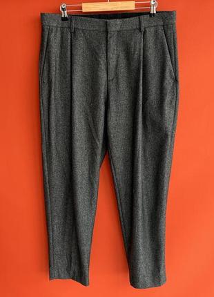 Cos оригинал мужские широкие брюки чиносы штаны кюлоты размер 52 34 36 б у1 фото