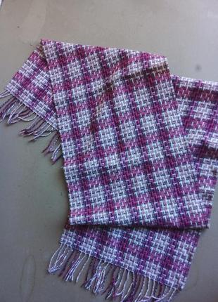 Кашемировый шарф шотландия