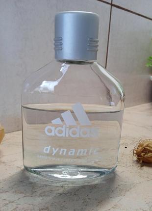 Adidas dynamic, after shave, лосьон после бритья, винтаж, редкость, ~60 мл из 100 мл