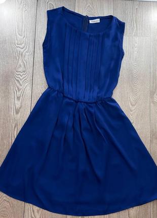 Шикарна синя сукня плаття сарафан3 фото