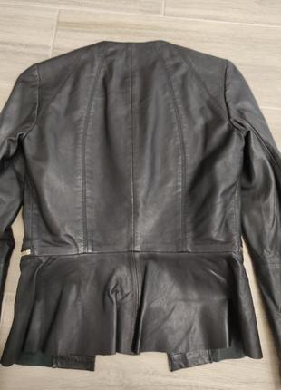 Новая кожаная куртка mango8 фото