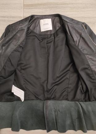 Новая кожаная куртка mango6 фото