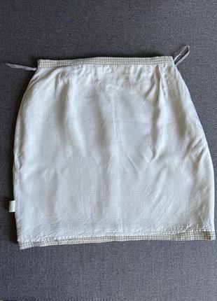 Calvin klein шелковая юбка 90-е4 фото