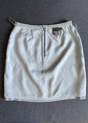 Calvin klein шелковая юбка 90-е5 фото
