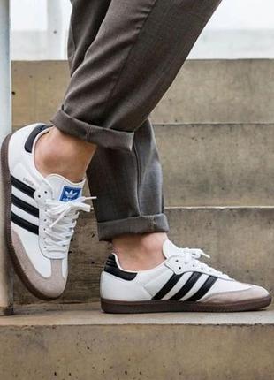 Кожаные кеды adidas samba 36-37рр1 фото