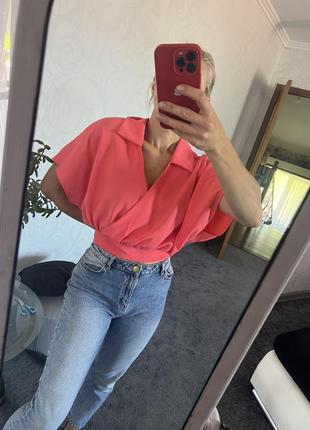 Укорочена блузочка/сорочка