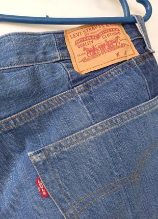 Шорты джинсовые levi's оригинал колор-блок5 фото