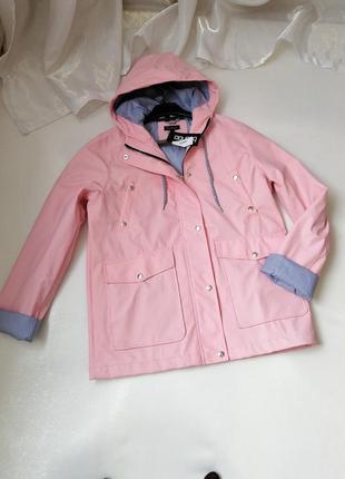 Куртка ветровка новая с биркой небольшой брак дефект перепечатка краски, размер на бирке l замеров н1 фото