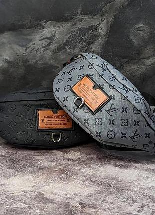 Сумка бананка в стиле louis vuitton