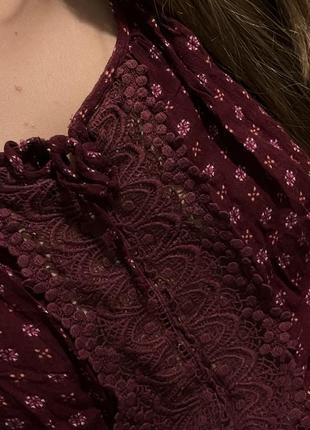Красивая укороченная топ-блузка от бренда holister8 фото