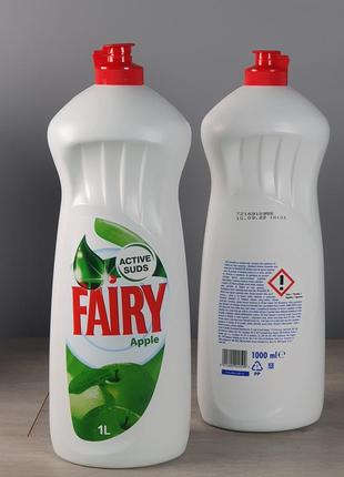 Моющее средство для посуды fairy apple яблоко, 1л2 фото