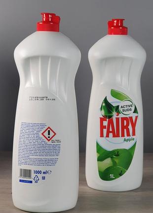 Миючий засіб для посуду fairy apple яблуко, 1л3 фото