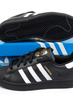 Оригінальні шкіряні кеди adidas superstar / ef5398