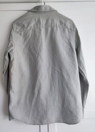 Муслиновая рубашка zara, размер м4 фото