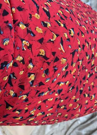 Летнее платье красного цвета по фигуре торг5 фото